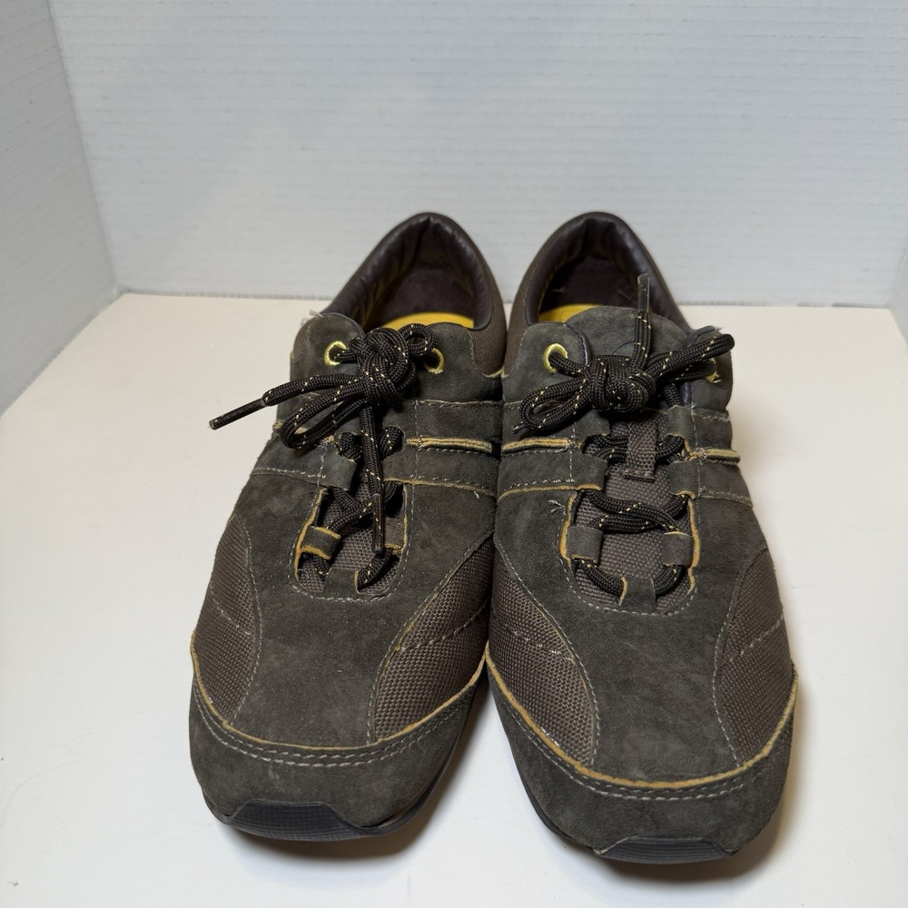 Clarks Men's Casual Lace-Up Shoes 63322 Brown Suede Leather Upper Size 8.5 M
